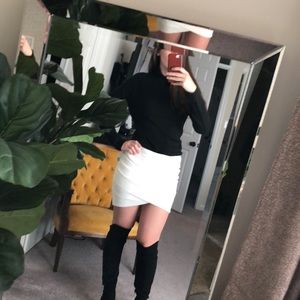 NWT white skirt,